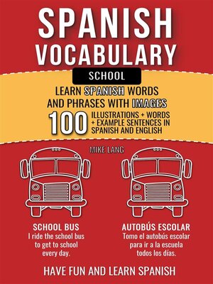 cover image of Spanish Vocabulary--School